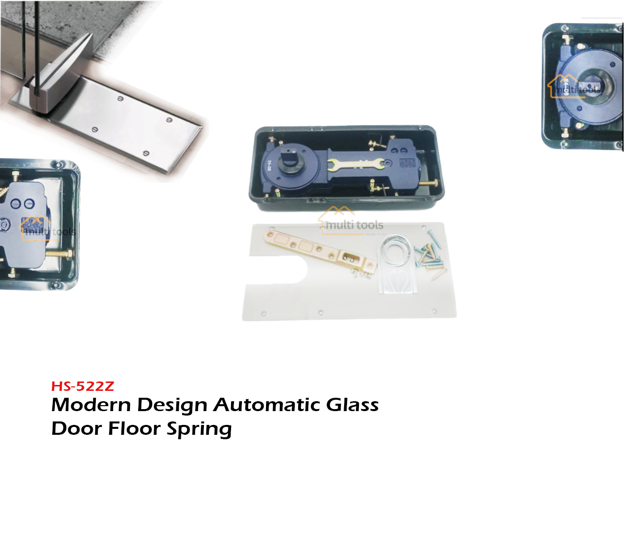 Hs-522Z Modern Design Automatic Glass Door Floor Spring